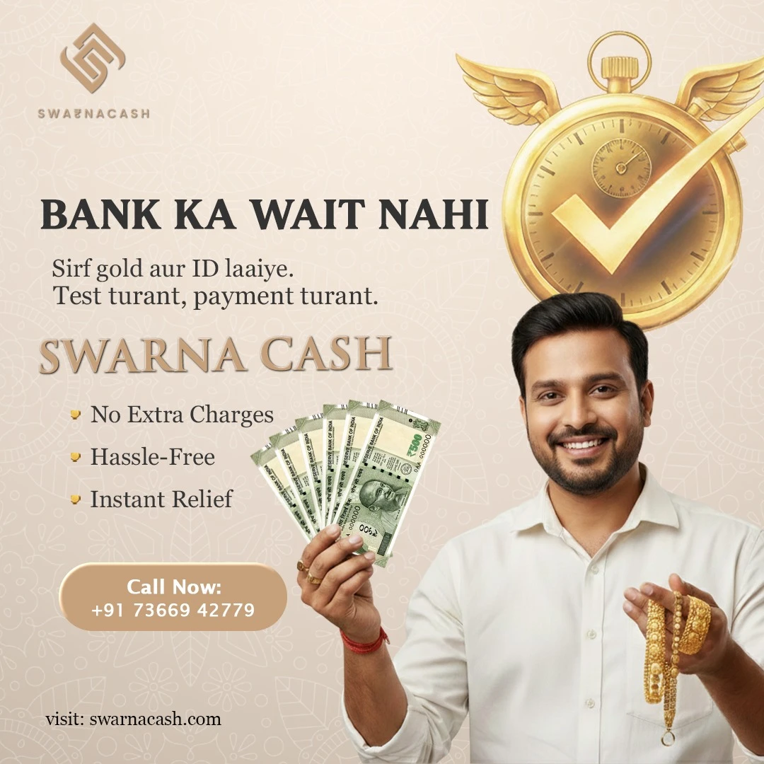 Instant gold payment handover with zero waiting time.